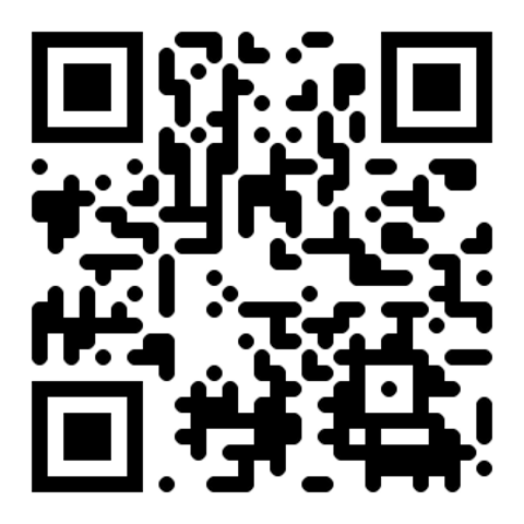 Sample QR code for wedding RSVP and photo sharing
