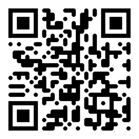 Sample yoga studio booking QR code
